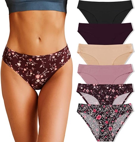 Finetoo womens seamless bikini panties