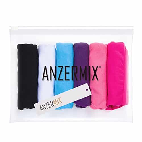 Anzermix women's breathable cotton bikini panties pack of 6