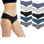 Emprella Womens Boyshort Panties 10 Pack Comfort Ultra Soft Cotton Underwear 0