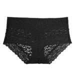 Eves temptation Women Lily Everyday Panties Boyshorts Floral Lace Seamless Slimming Lingerie Underwear Full Coverage 0 0