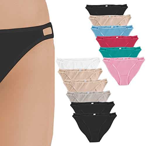 Jo bette 6 pack cotton bikini womens underwear string bikini panties soft sexy underwear women 0