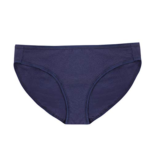 LAETAN Womens Cotton Modal Stretch Bikini Panty 5 Pack 0 1