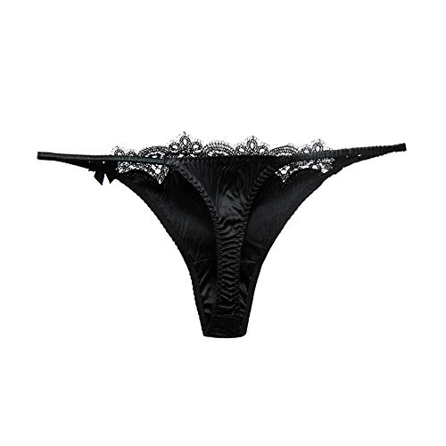 Silriver womens silk lace g string thong panty sexy t back