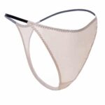 SilRiver Womens Silk Spandex G String Thong Panty Sexy T Back Underpants with Soft Satin 0
