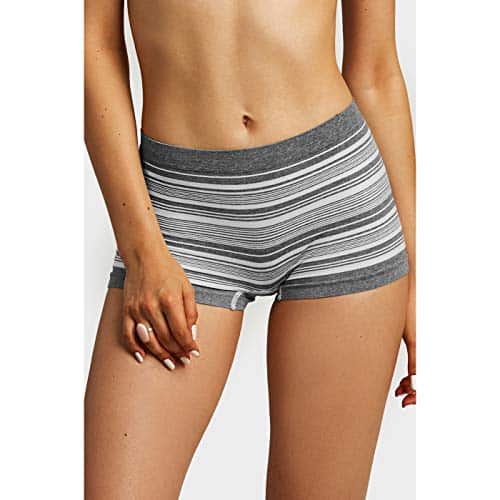 WS Womens Seamless Mamia Panties Boy Shorts Stretch Classy Sexy Multi 6 Pack Aztec 6pack 0 1