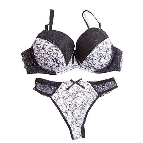 Womens Bra and Panties Match Sexy Thong Big Size Bra Set Lace Underwear Bras Intimates Female Bh Tops Lingerie Sets 1705 0 3