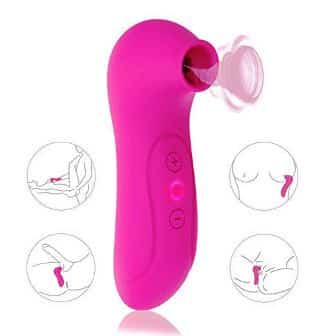 Clitoral sucking vibrator with 10 intensities by adorime