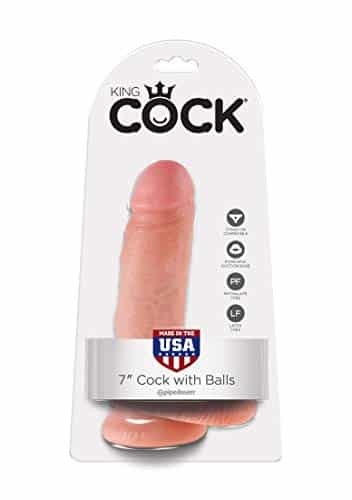 Pipedream sex toys king cock with balls