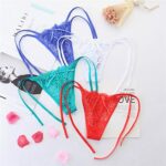 Lady Color Women Sexy Thongs Underpants High Elasticity Panty G String Underwear Set of 6 0 3