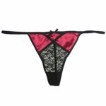 MIERSIDE Sexy Lace G String Thong Panty Underwear Pack of 4 0 0