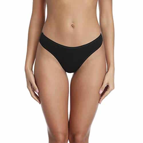 SIMIYA 7 Pack Womens Cotton Underwear Comfort Breathable Bikini Panties 0 0