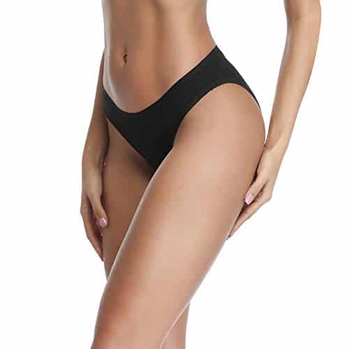 SIMIYA 7 Pack Womens Cotton Underwear Comfort Breathable Bikini Panties 0 1
