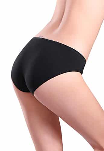 Wealurre Womens Cotton Stretch Bikini Panties Breathable Underwear 6 Pack 0 3