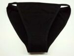 YOYI FASHION Womens Soft Cotton Black Low Rise String Bikini Underwear Lingerie Multi Packs 0 0