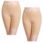 wirarpa Womens Cotton Boy Shorts Underwear Long Leg Anti Chafing Bike Shorts Multipack 0