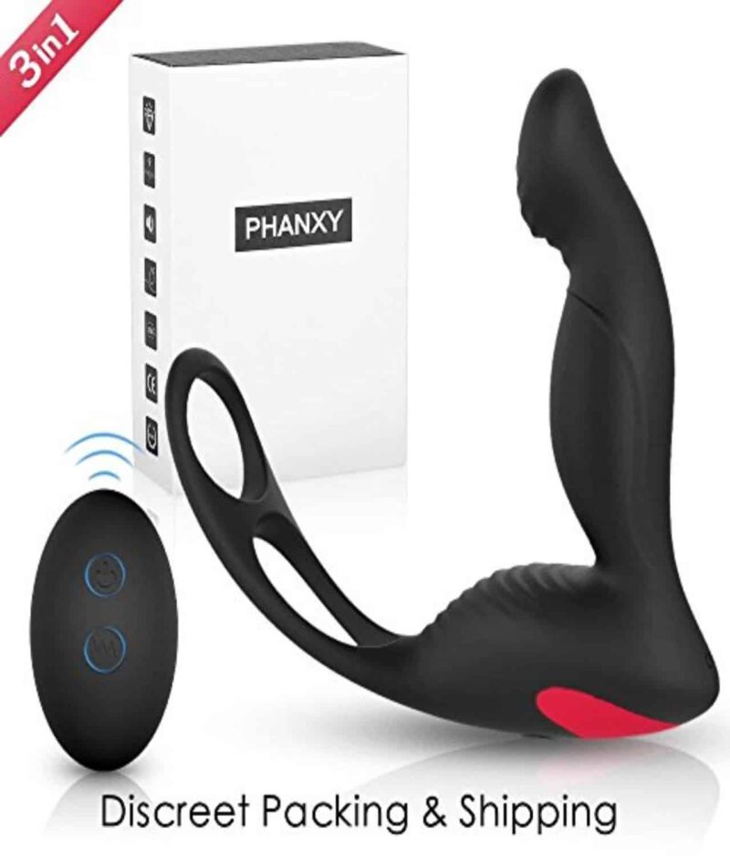 Phanxy remote controlled vibrating prostate massager