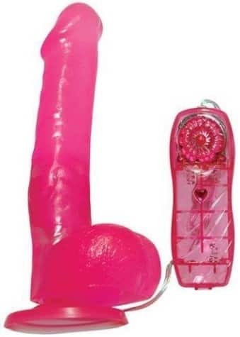 Mr. Pink jelly dong with suction cup